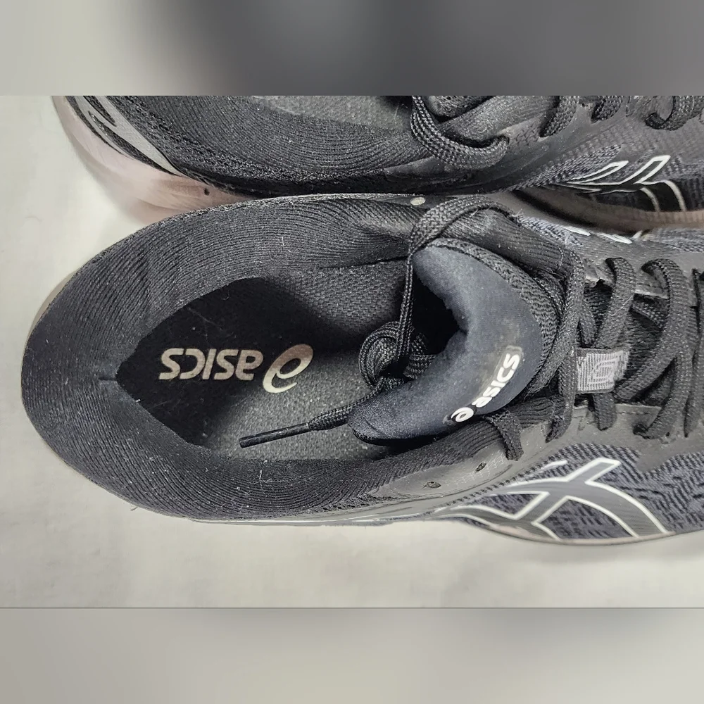 ASICS GT-1000 WOMEN'S RUNNING SHOES, SIZE 9, BLACK - Picture 6 of 10